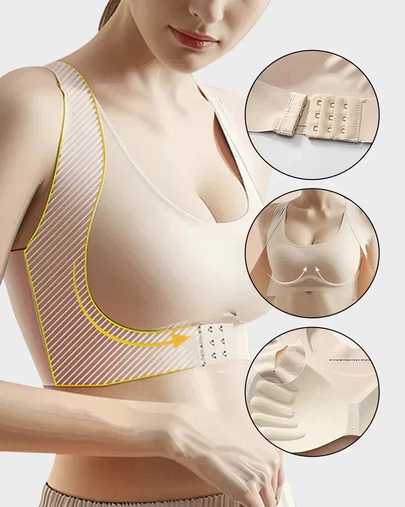Women's Cross-Back Wireless Support Bra