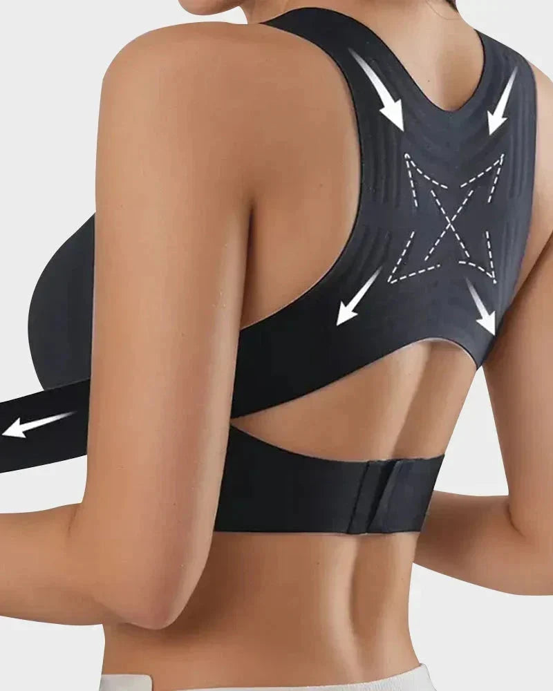 Women's Cross-Back Wireless Support Bra