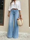 Women's High-Waist Wide-Leg Jeans