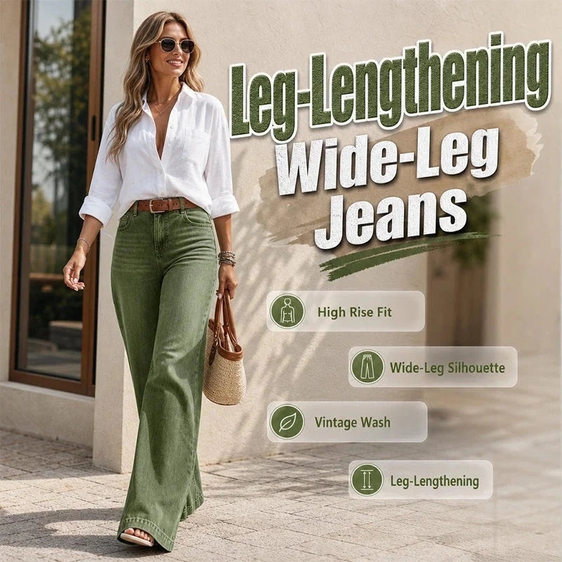 Women’s High-Waisted Wide-Leg Jeans