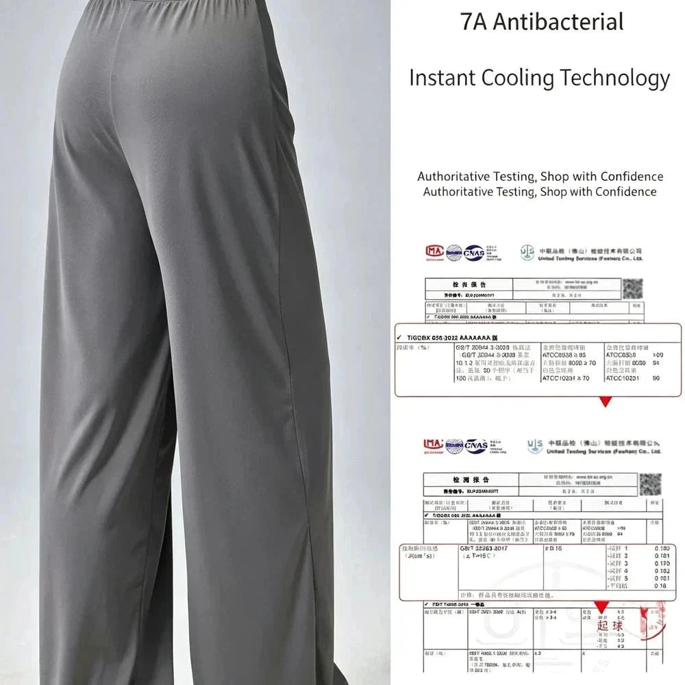 Women's Relaxed Wide-Leg Trousers