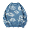 Men's Eye Graphic Knit Sweater