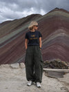 Unisex loose work trousers