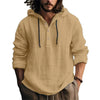 Men's Lightweight Cotton-Linen Hoodie