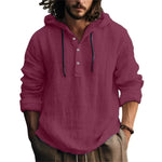 Men's Lightweight Cotton-Linen Hoodie