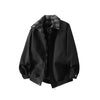 Men's Vintage Plaid-Trim Bomber Jacket – Relaxed Fit