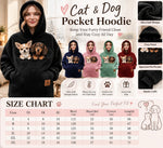 Lamb Wool Pet Pocket Hoodie