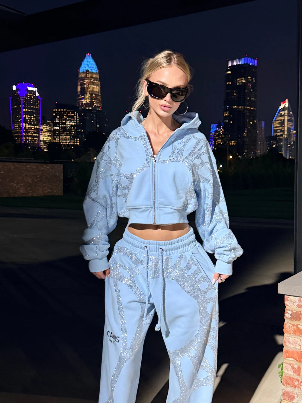 Glitter Tracksuit